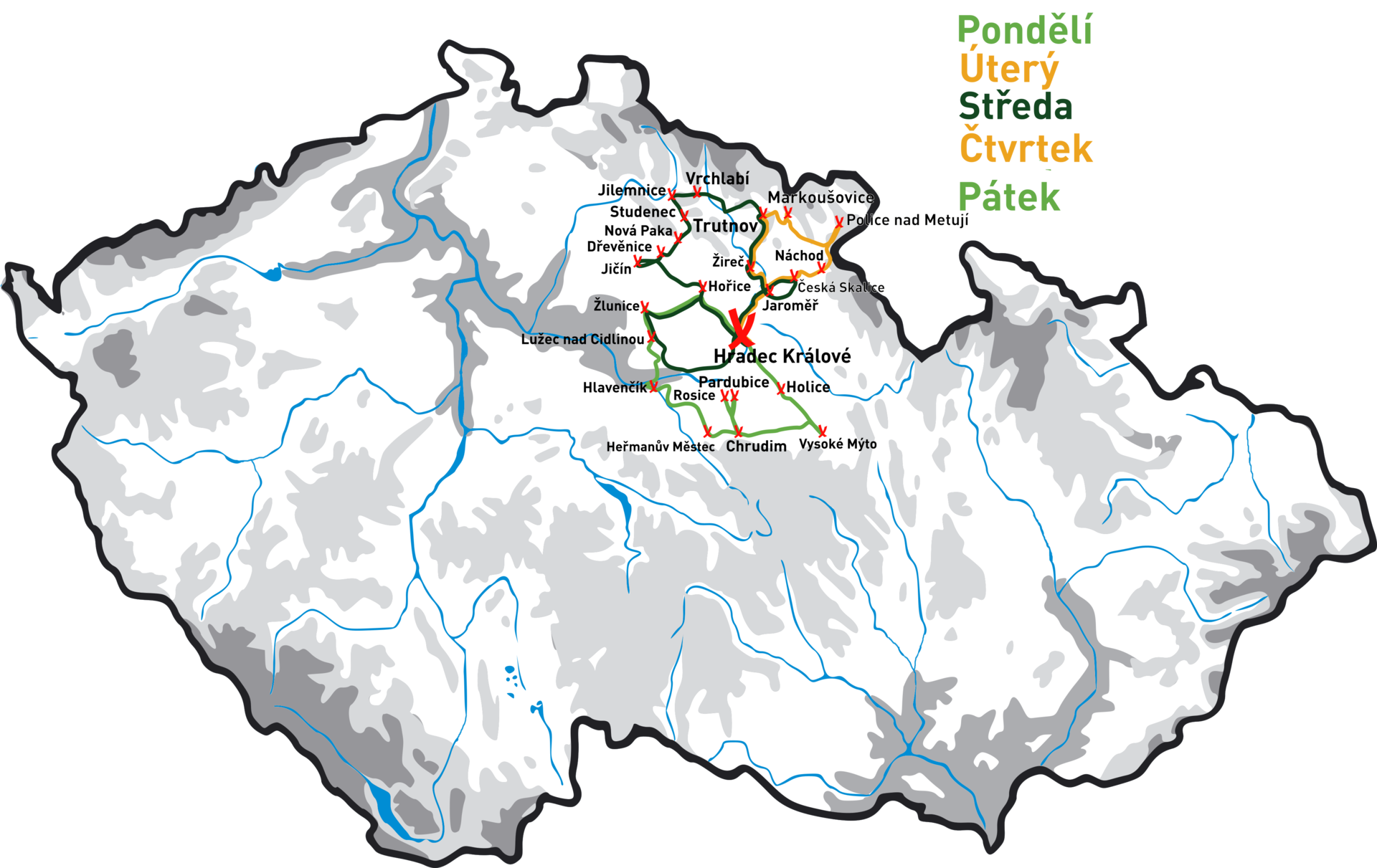 Hradec Kralove line 1